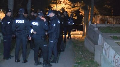 Mezarlıkta silahlı kavga