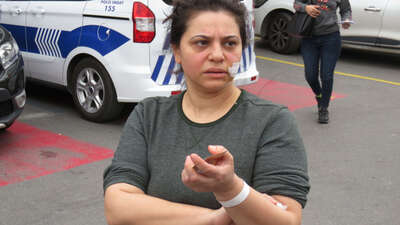 Eşine pusu kurup dehşet saçtı!