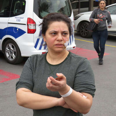 Eşine pusu kurup dehşet saçtı!