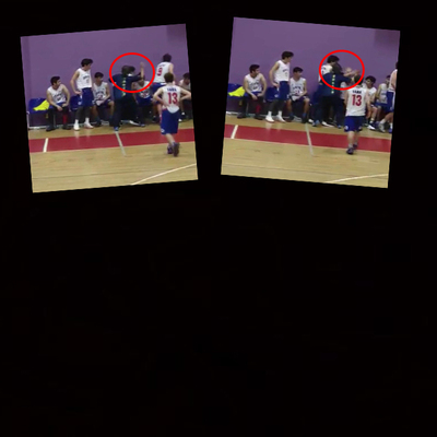 Basketbol maçında antrenör dehşeti!