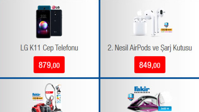 BİM 6 Mart 2020 aktüel ürünleri