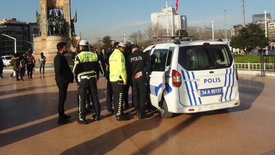 Taksim Meydanı'nda taciz dehşeti!