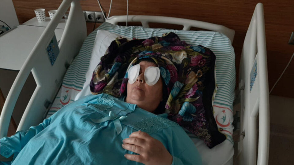 Hastanede dehşet! Gözleri oyuldu