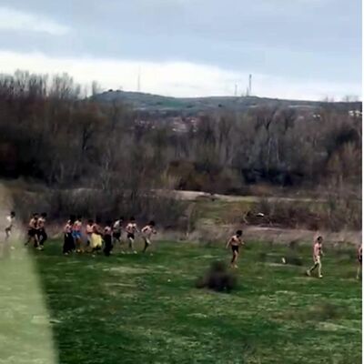 Yunanistan sınırından insanlık dışı görüntü!