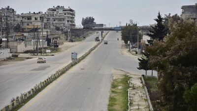 Habertürk İdlib ve M4 karayolunda