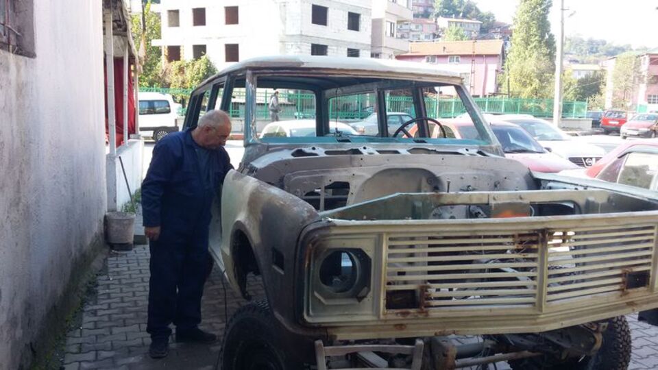 1971 model arazi aracını 28 ayda yeniledi