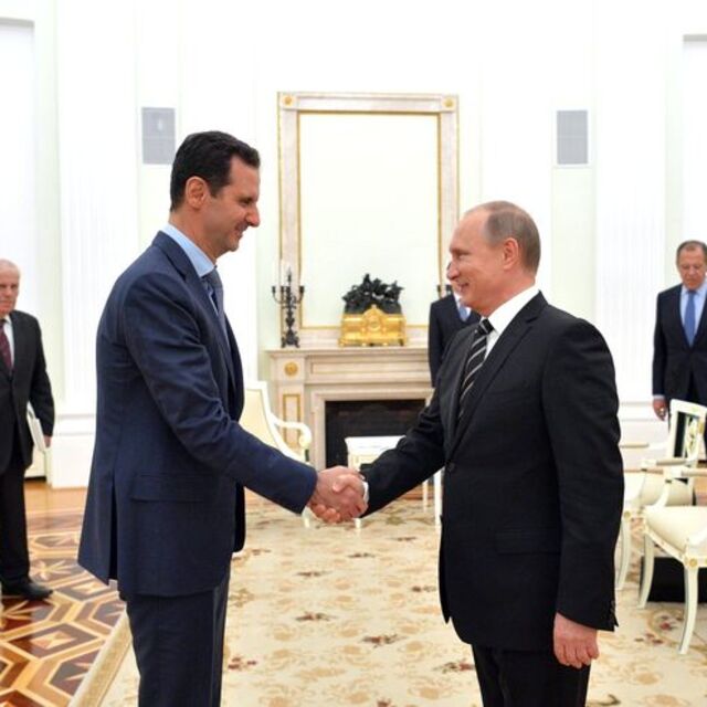 Putin ile Esad ateşkes anlaşmasını görüştü