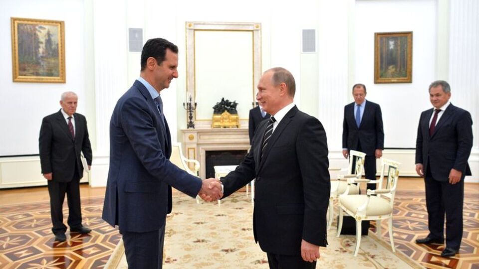 Putin ile Esad ateşkes anlaşmasını görüştü