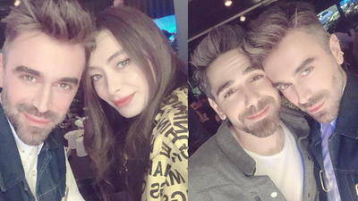 Ünlü çift hasret giderdi