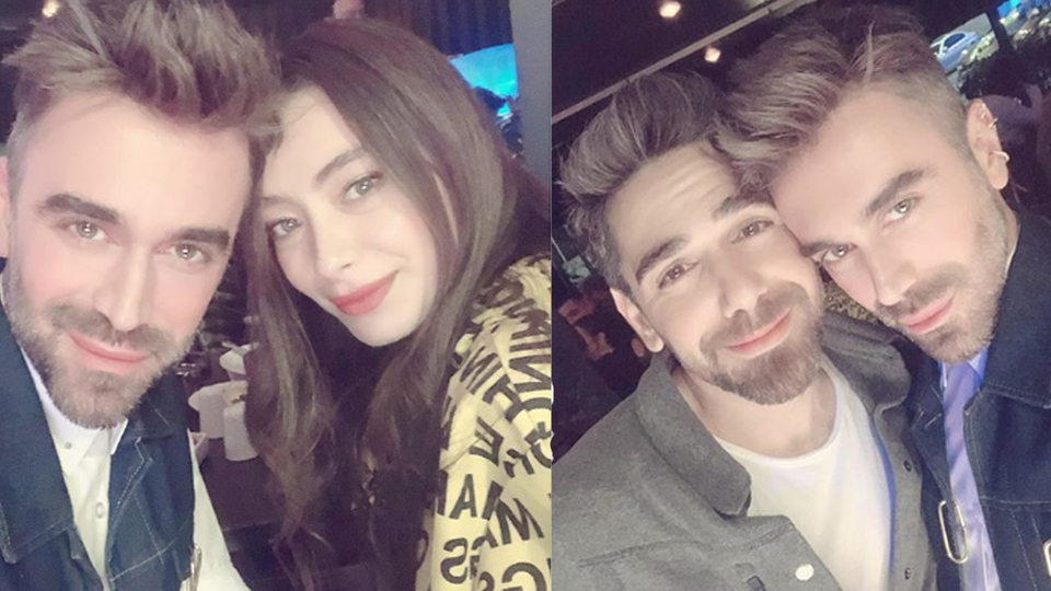 Ünlü çift hasret giderdi