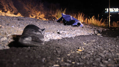 Otomobil şarampole uçtu