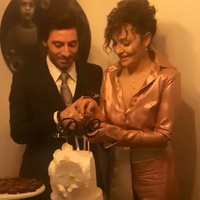 Ünlü oyuncunun mutlu günü