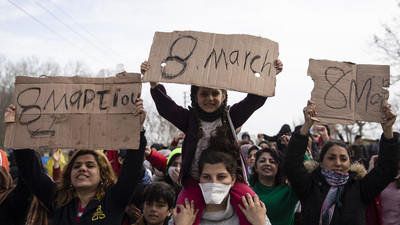 Kadınlar Günü'nde "kapıları açın" eylemi!