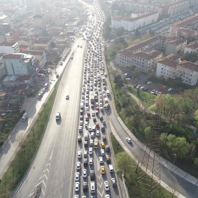 Trafikte rekor bekleyiş!