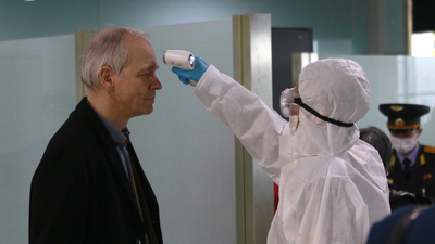 İtalyan hastanesinden karantina görüntüleri