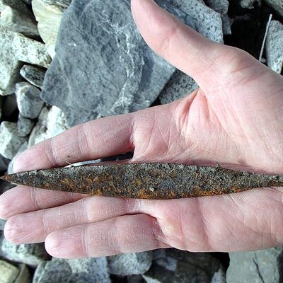 Buzullar eriyince ortaya çıktı