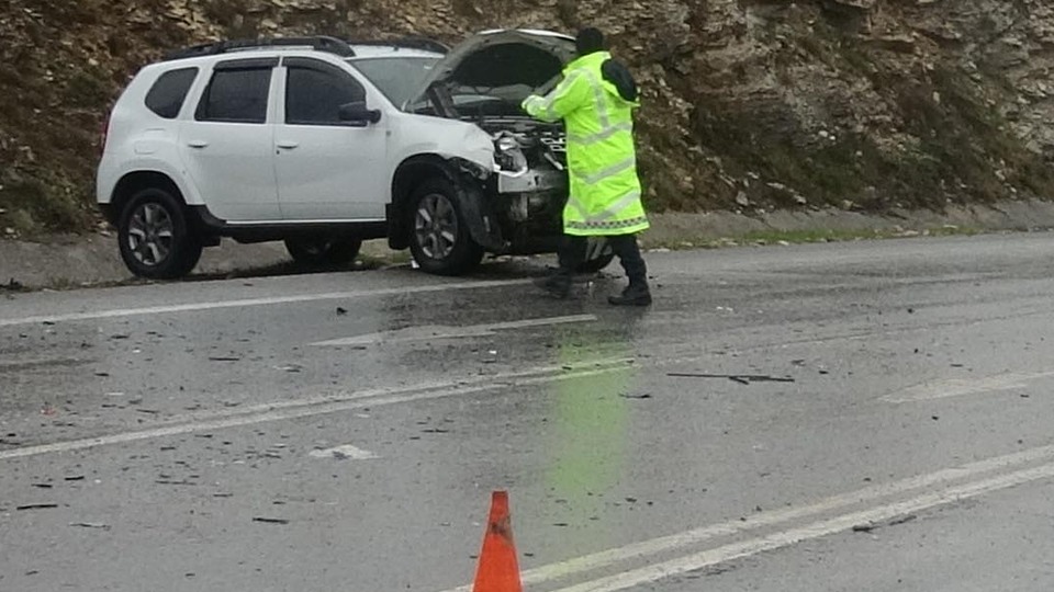 Sağanak kazaya yol açtı: 1 ölü, 1 yaralı!