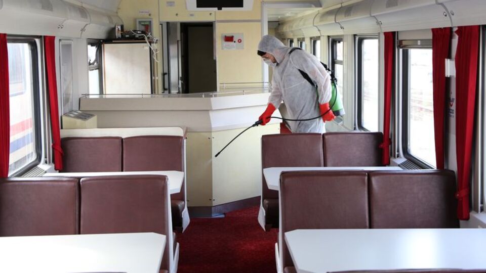 TCDD'den koronavirüs sebebiyle sefer iptali