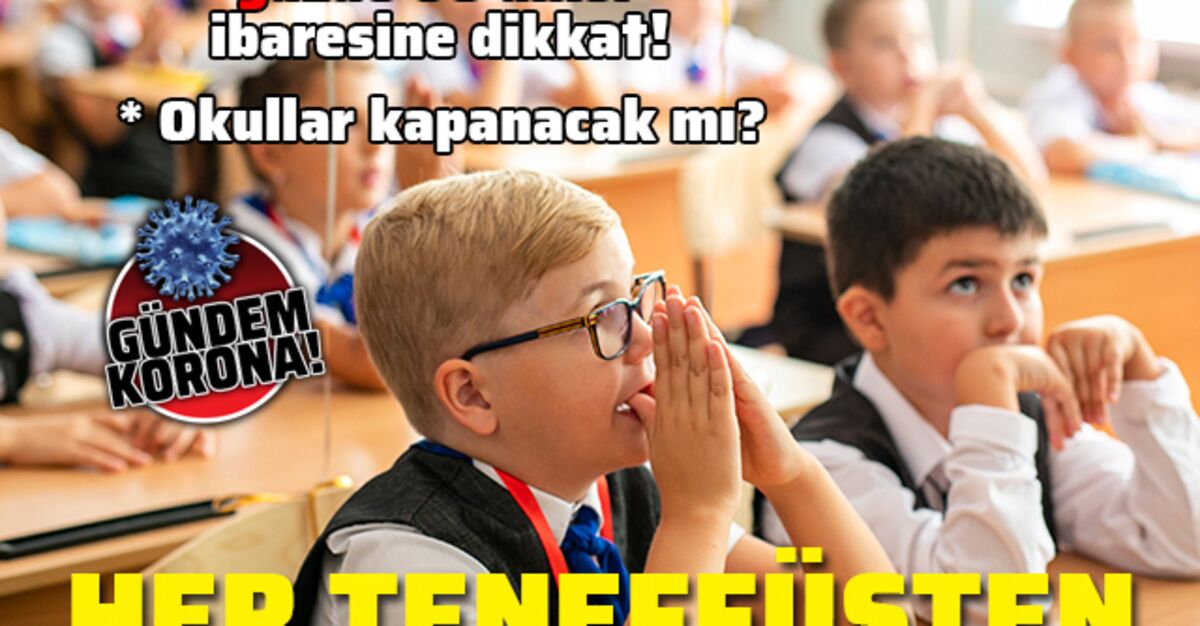 Okullarda teneffüsten sonra eller temizlenmeli! | Sağlık Haberleri