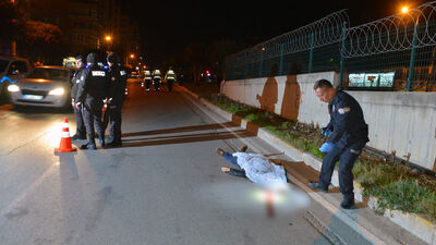 Panelvanın çarptığı yaya hayatını kaybetti