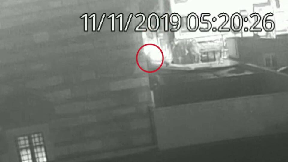 İngiliz casusun düşme anından çarpıcı görüntü!