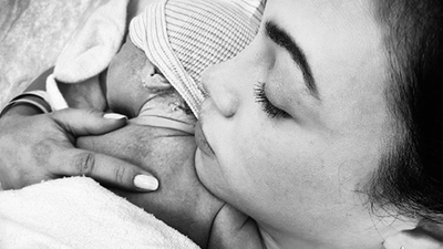 "Hoş geldin küçük melek"