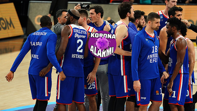 Avrupa basketbolu askıya alındı