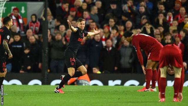 Atletico Madrid Liverpool'u eleyerek Şampiyonlar Ligi'nde çeyrek finale kaldı