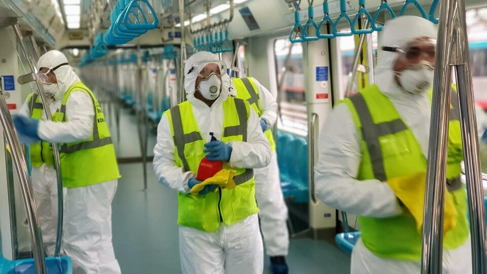 Marmaray'da koronavirüs düşüşü