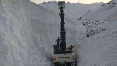 Kar kalınlığı 10 metre! Burası neresi?