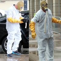 Ünlü komedyenin koronavirüs önlemi!