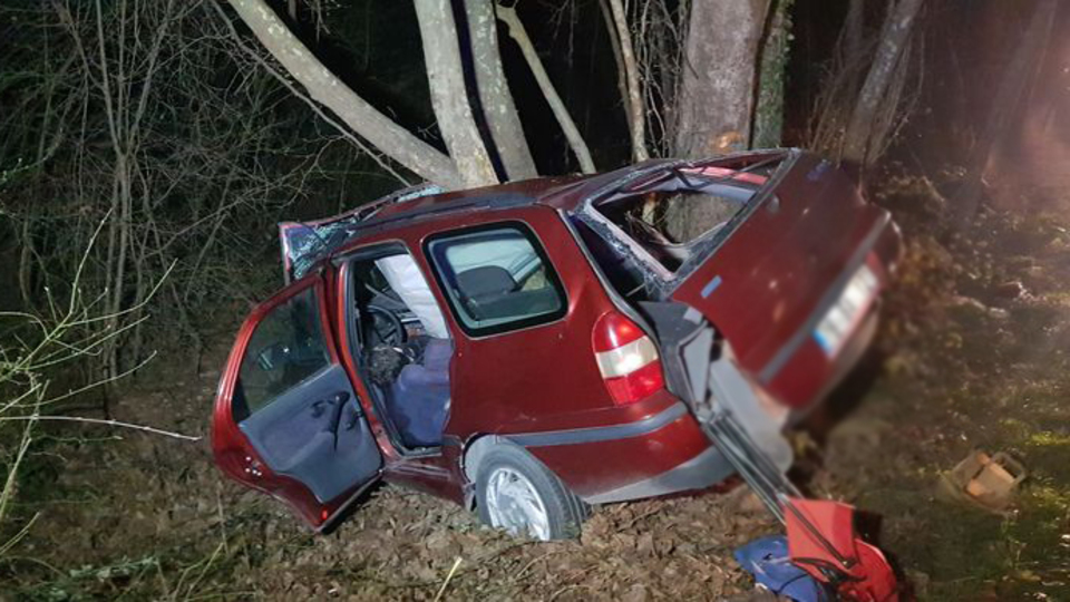 Otomobil ağaca çarptı: 1 ölü
