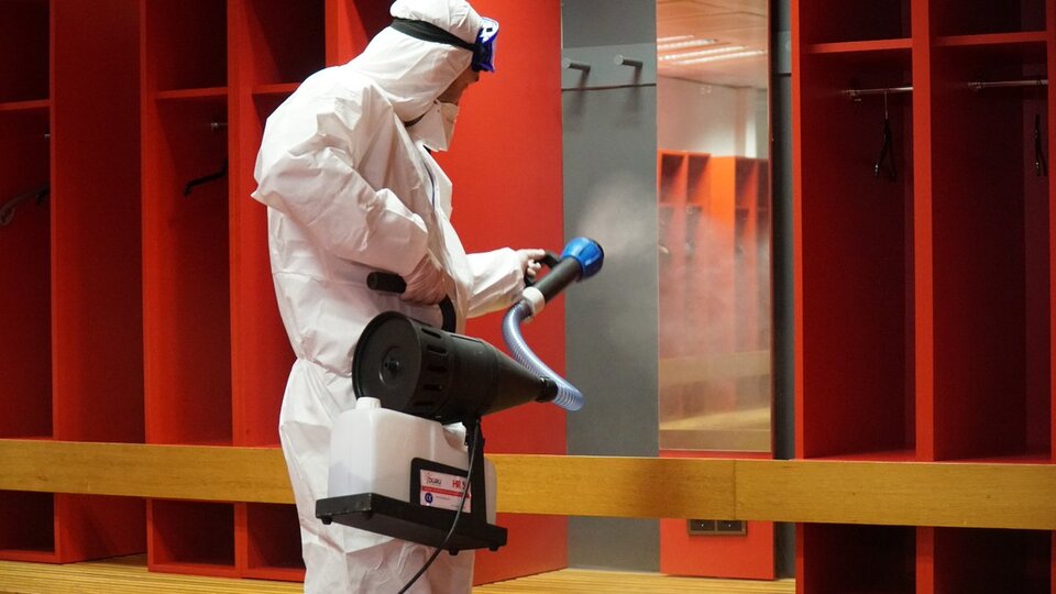 TT Stadı ve Florya dezenfekte edildi