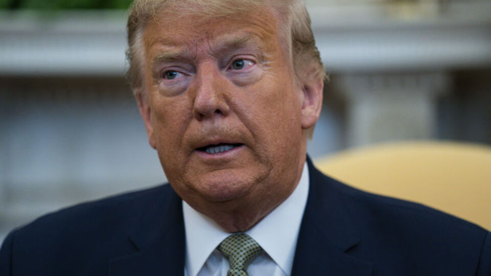 Trump'tan koronavirüs testi açıklaması