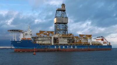 Yeni sondaj gemisi Kanuni Türkiye'de