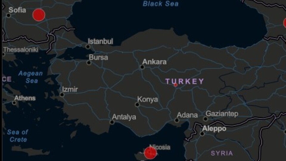 Korona virüs canlı haritası yayında!
