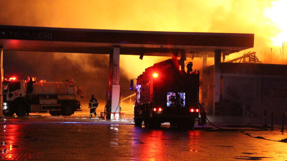 Bilecik'te korkutan yangın!