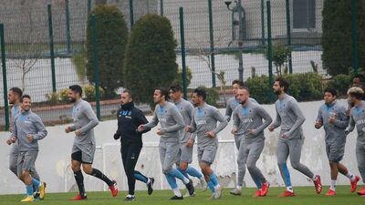 Trabzonspor antrenmanlarını kapattı