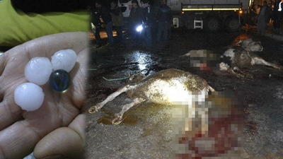 Siverek'i sağanak ve dolu vurdu!