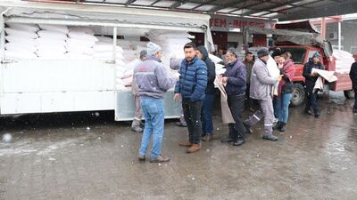 O şehirde 1 günde tam 220 ton un satıldı!