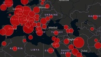 Korona virüs canlı haritası yayında!