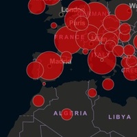 Korona virüs canlı haritası yayında!