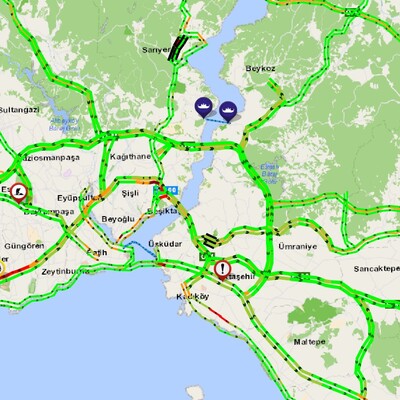 İstanbul evinde kaldı