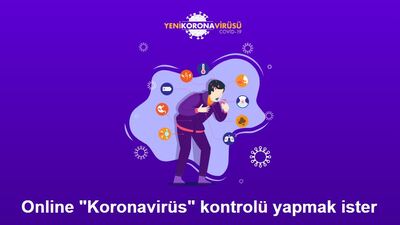 İnternetten koronavirüs testi
