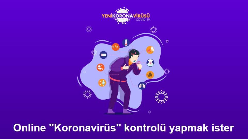 İnternetten koronavirüs testi