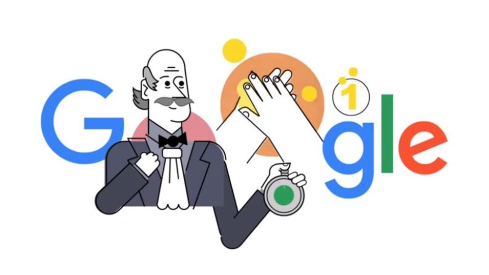 El yıkama videosu DOODLE oldu