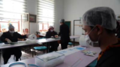 Meslek liselerinde o ürünlerin üretimi başladı
