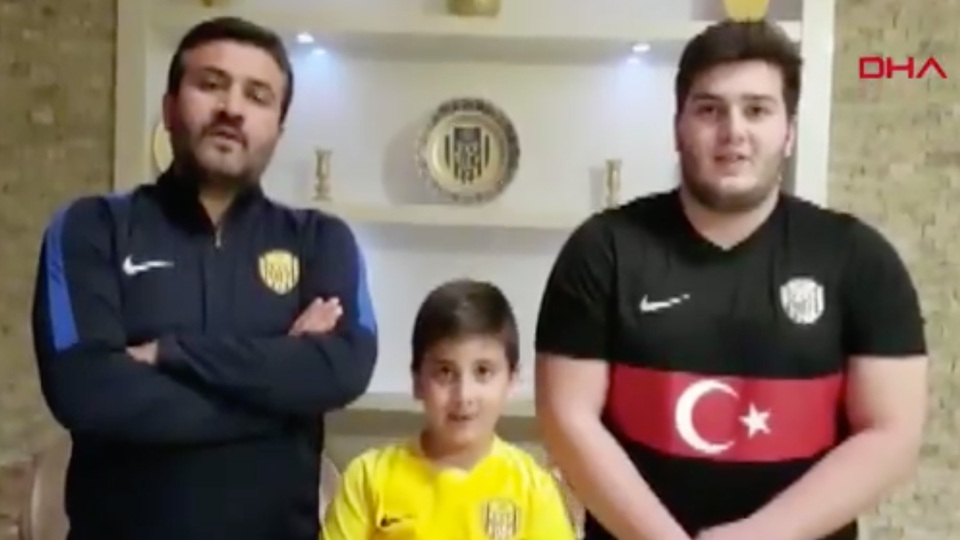 Ankaragücü'nden 'evde kal' mesajı
