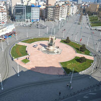 Önlemlerin ardından işte Taksim!