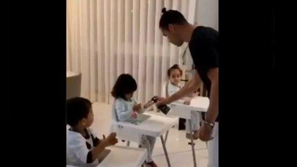 Ronaldo'dan hijyen dersi!